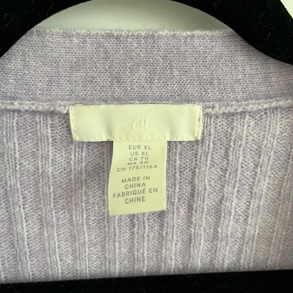 H&M Lavender Cardigan - Picture 5 of 6